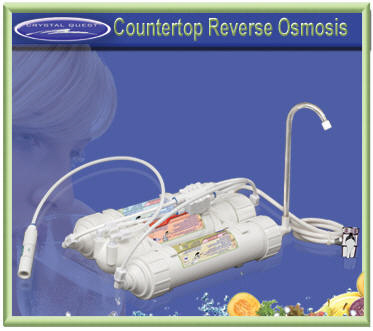 Crystal Quest Countertop Reverse Osmosis Water Filter