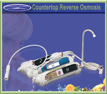 Crystal Quest Countertop Reverse Osmosis Water Filter