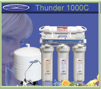 Crystal Quest Thunder 1000C Reverse Osmosis Water Filter