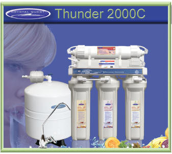 Crystal Quest Thunder 2000C Reverse Osmosis Water Filter