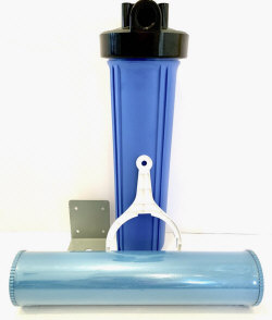 Purest Filters Single 20x5 Whole House Iron Water Filter System